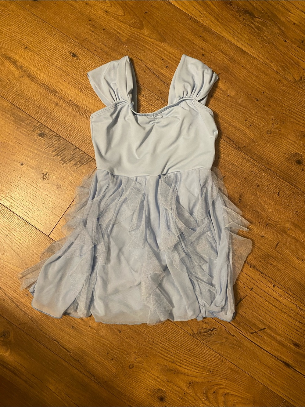 Revolution Light Blue Waterfall Dance Dress
